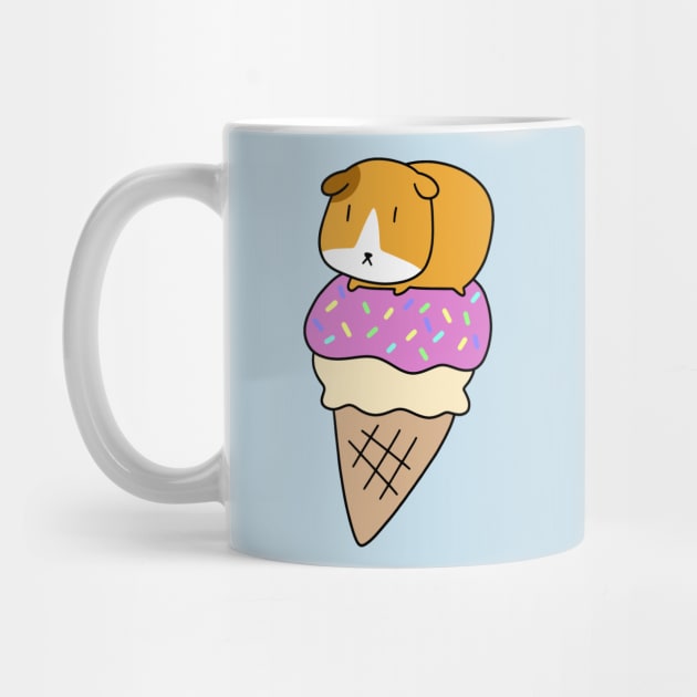 Icecream Guinea Pig by saradaboru